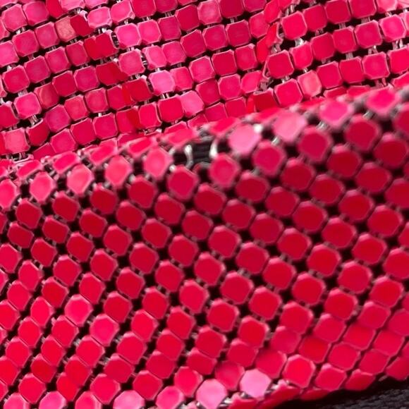 BCBGMAXAZRIA Brighton clutch, neon Barbie pink - Picture 8 of 10